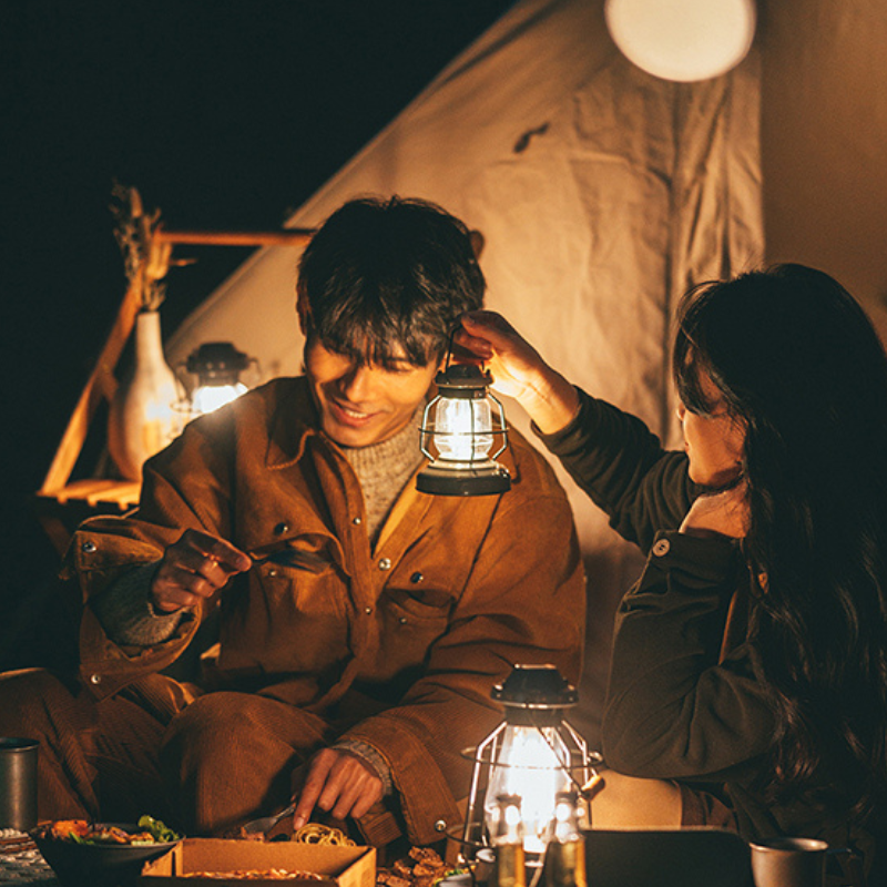 Naturehike Star Track retro kempingová lampa S - 387g